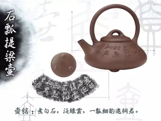 老紫砂壺曼生十八式圖解，曼生18式的具體樣式圖及名稱