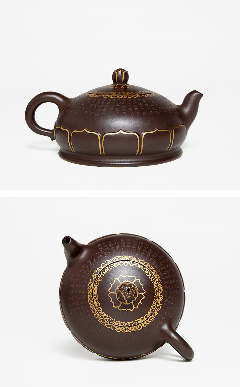 佛系紫砂壺，禪意靜心紫砂壺