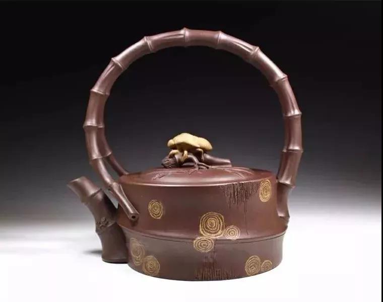 10種最美花器提梁壺，精美別致雕花紫砂壺!