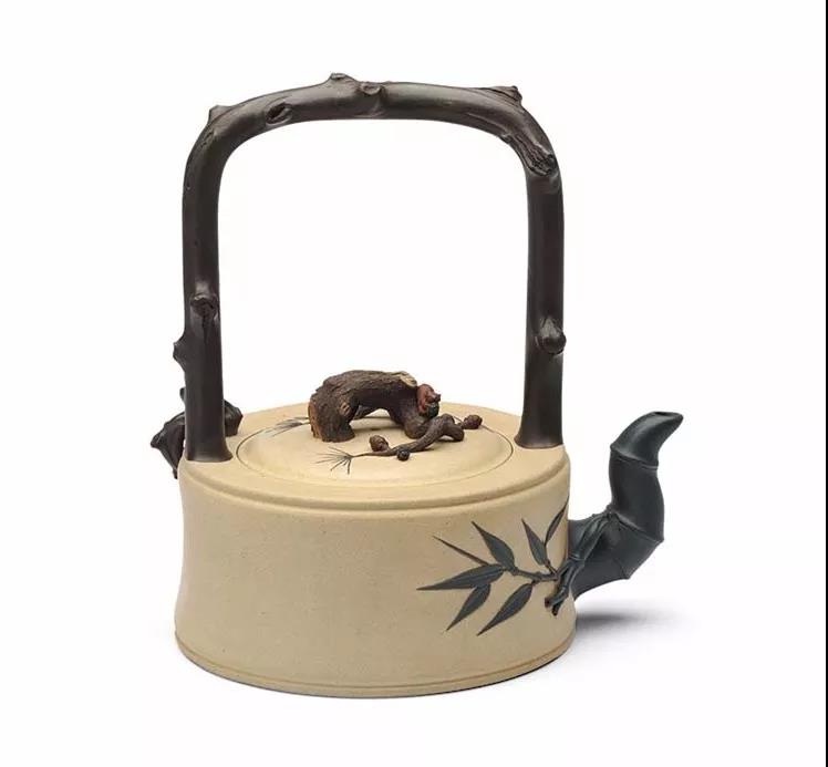 10種最美花器提梁壺，精美別致雕花紫砂壺!