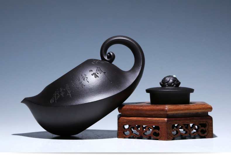 創(chuàng)意別致紫砂壺，個性手工美型外觀紫砂壺