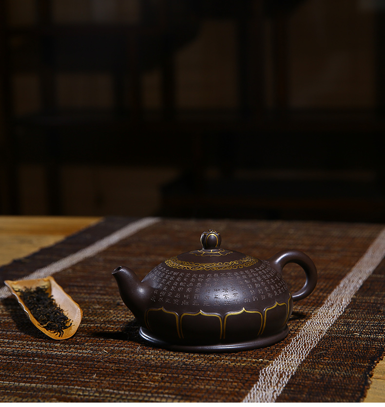 佛系紫砂壺，禪意靜心紫砂壺