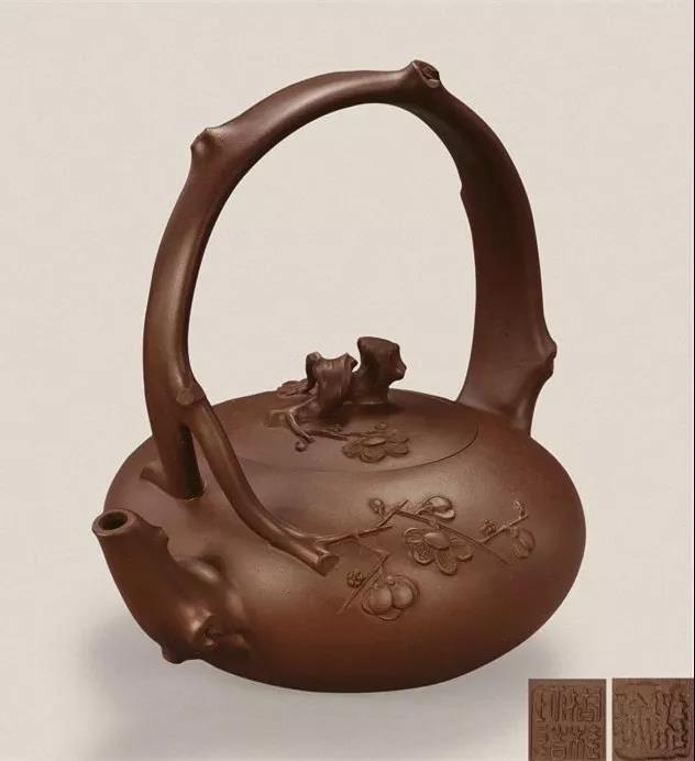 10種最美花器提梁壺，精美別致雕花紫砂壺!