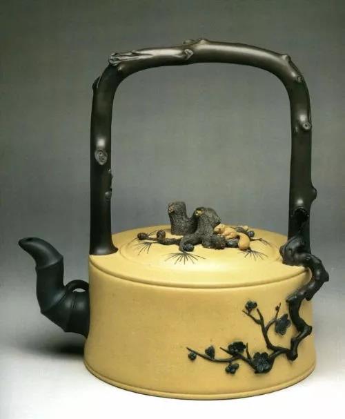 10種最美花器提梁壺，精美別致雕花紫砂壺!