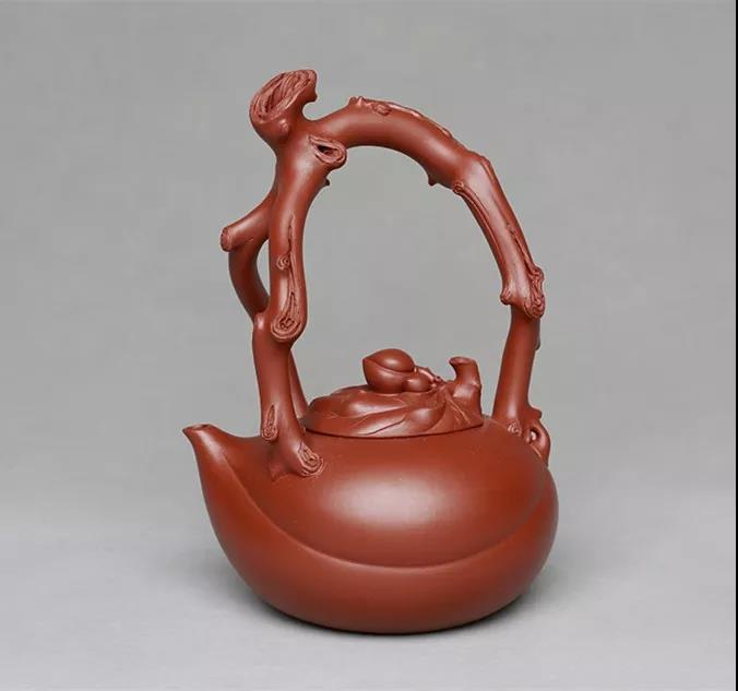 10種最美花器提梁壺，精美別致雕花紫砂壺!