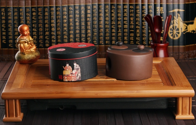 太極陰陽紫砂壺，創(chuàng)意格紫砂壺