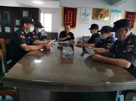 戎安公司義務(wù)巡邏開展反電詐、防溺水宣傳活動